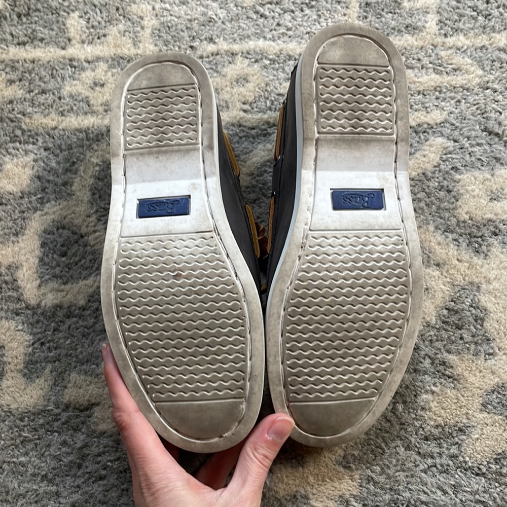 Bass Regatta Leather boat shoes size 6 - Picture 5 of 6